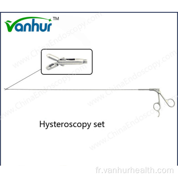 Set d&#39;hystéroscopie/Utéroscope Pince à biopsie rigide